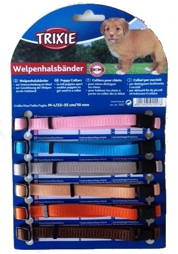 Voortdurende Opmerkelijk Hertellen puppy halsbanden set pastelkleuren – FunnyPets